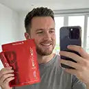 Athlete showing RFG Flow State Pouch